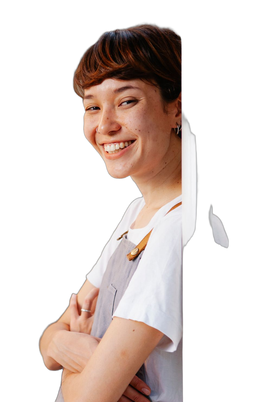 Joven barista, futura egresada de Administración de Servicios de Hostelería y Restaurantes del IESTP Chivay